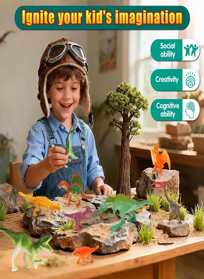 Oiuros 50PCS Dinosaur Truck Toy, Tyrannosaurus Capture Vehicle with 50 Dinosaur Figures, Educational Jurassic Playset for Boys & Girls - Perfect Birthday - Image 5